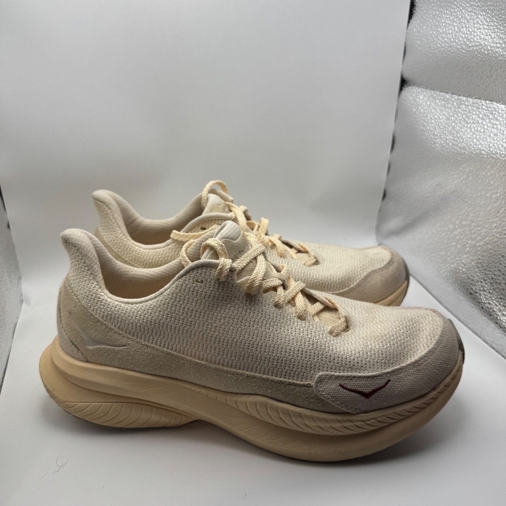 Hoka x Reformation Mach 6 LS Eggshell Sneakers Womens 10 1167691